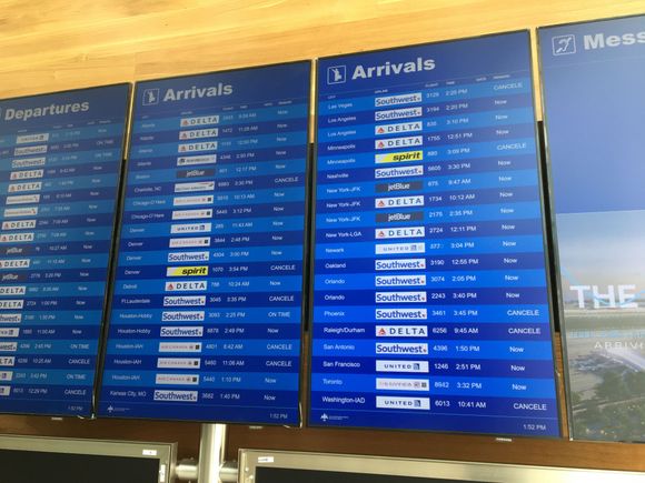 The boards were working at the new MSY...too bad the old MSY was mostly shut down due to a power outage today