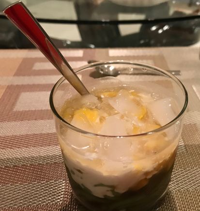 Chendol  , one of the desserts