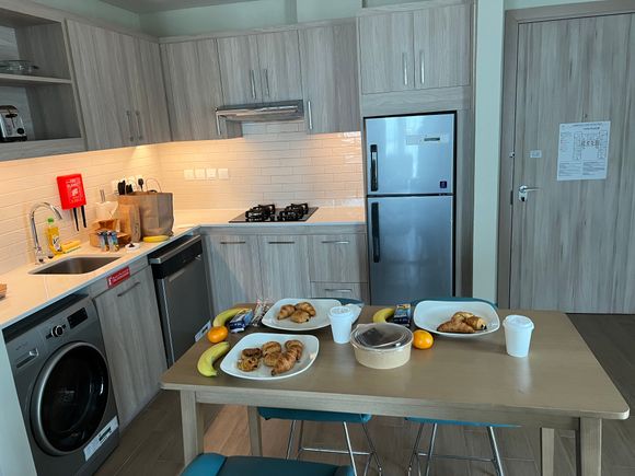 Fully equipped kitchen