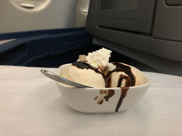 Messy sundae.