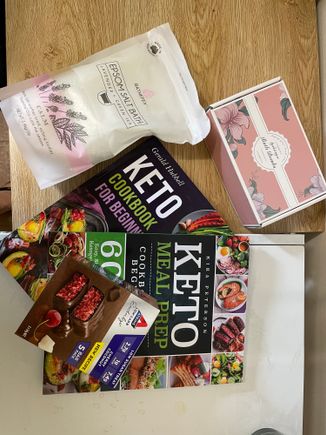More bathing goodness and some cook books for me to work my way through 