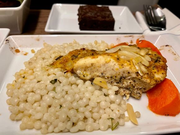 Moroccan chicken with couscous