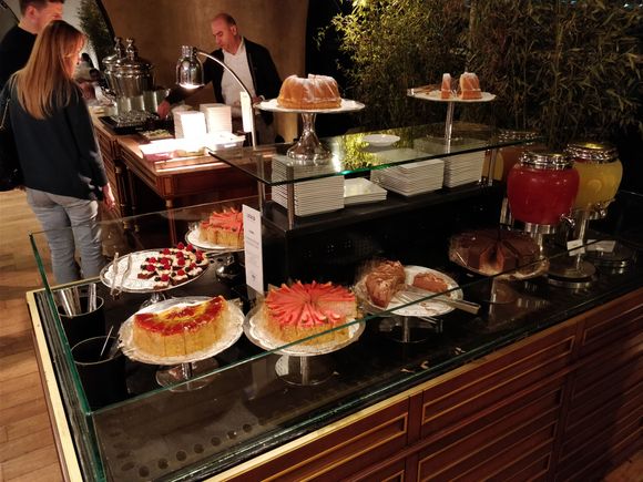 Cakes selection TK lounge IST