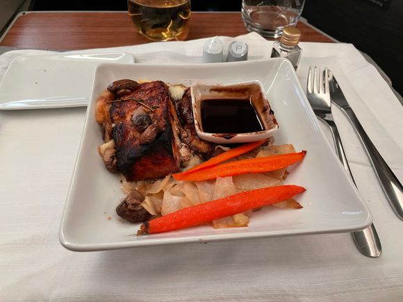 The fish tasted better than it looked, thankfully 