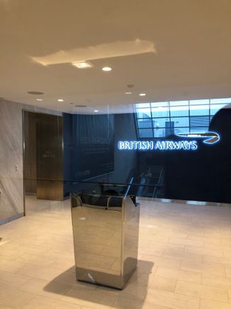 JFK new First lounge entrance 