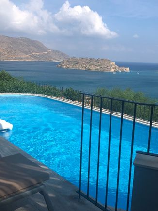 View from our pool 💙