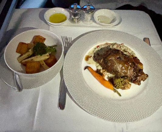 Lamb main course 
