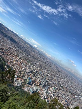 Insane views of course 