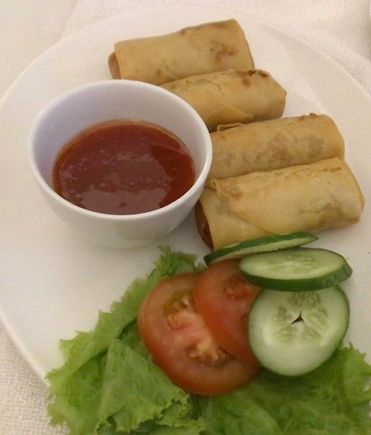 Vegetable spring rolls
