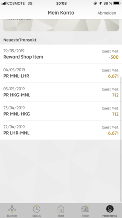 It should be 125% but only 100 % are on my Ethiad account 