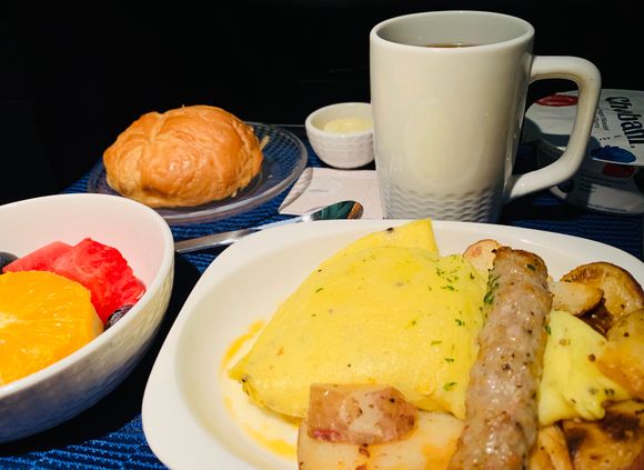 Omelette for breakfast 