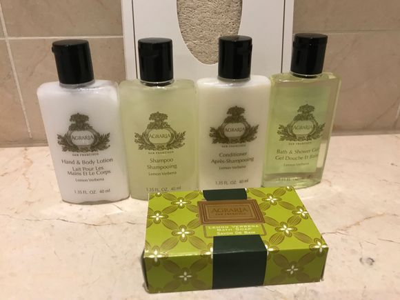 The Agaria toiletries