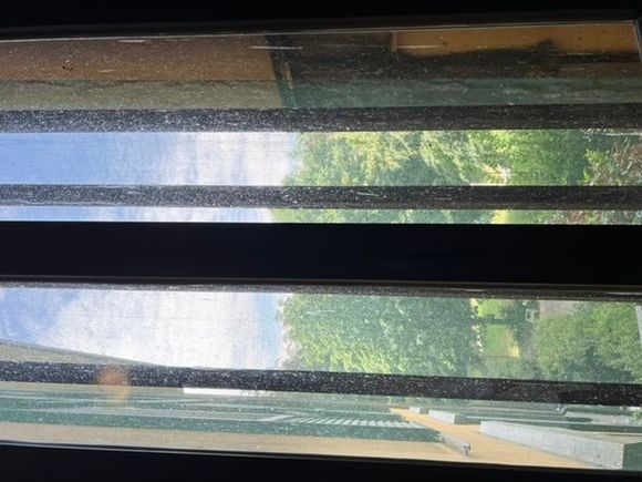 View from the corridor