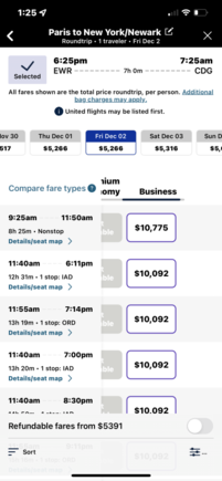 10-11K is the normal price for flights to Paris at the moment.
