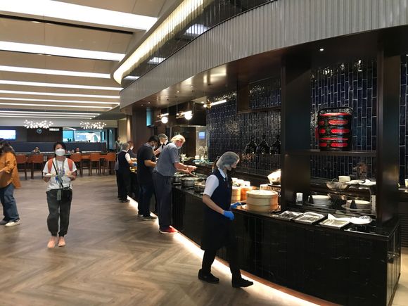 The buffet 