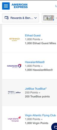 Qantas not showing up on the ‘new’ Amex USA MR transfer page. 