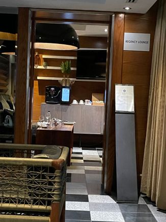 Pic of the new “lounge” inside the bar