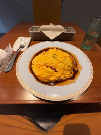 Omurice at Teramachi Hamburger
