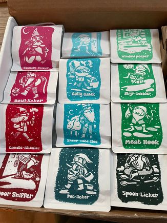 Brandywine Coffee Roasters 12 Nights of Coffee sampler.