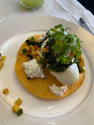 The British Airways Breakfast Taco!