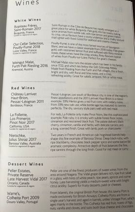 Couldn’t finish my glass of the Late Harvest Vidal, love dessert wines but not this and certainly clashed with the cheesecake.