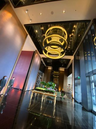 Hotel entrance 