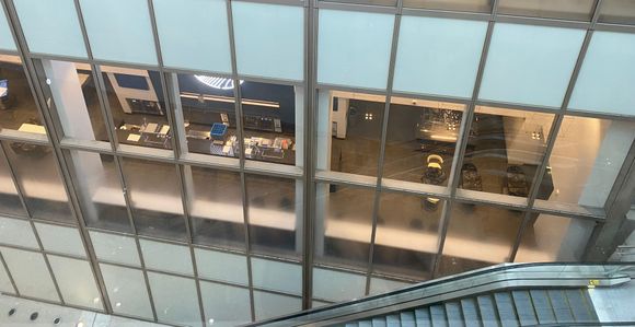 Some uncovered seats. 