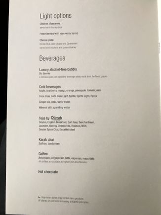 HAN-BKK J Menu