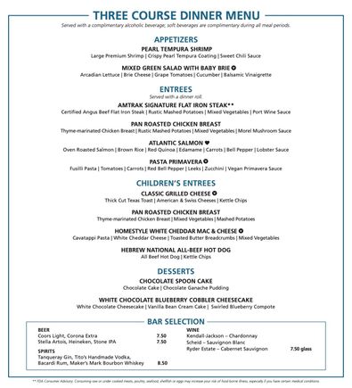 Menu page 2.