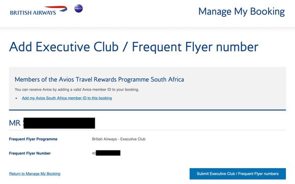 BA adding BAEC number