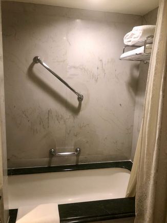 bath / shower needs desperate attention but not visible here