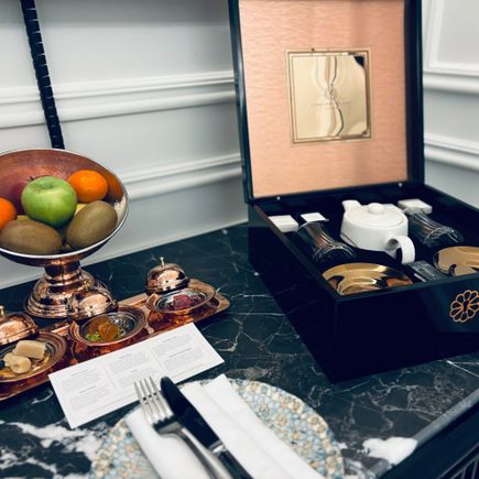 Welcome gift in room