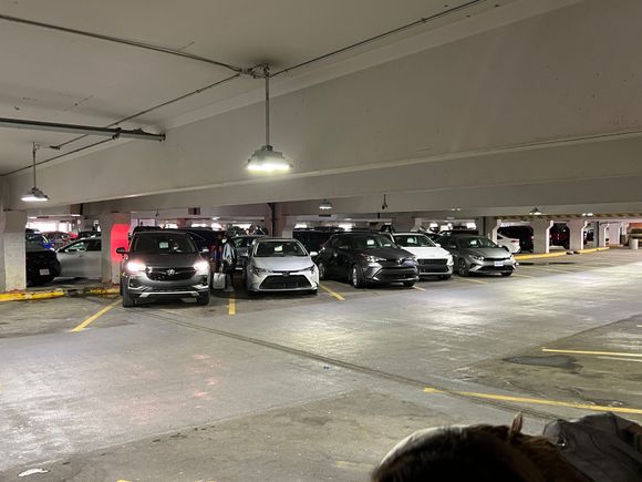 Other 5 cars on the Emerald Aisle