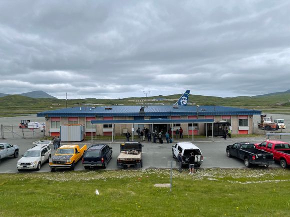 Terminal building. 