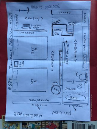 Floorplan room #875

