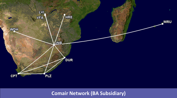 Comair Network (a BA subsidiary)