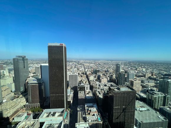 Wonderful day and view of LA