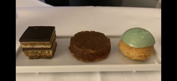 The petit fours as well but too petit to my liking 