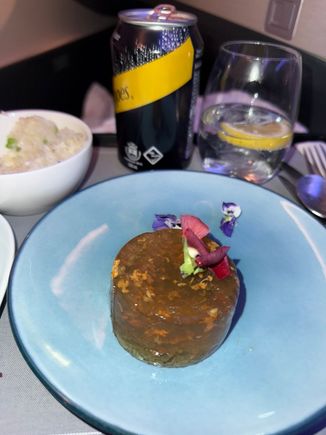 Osmanthus and Oolong tea jelly from Duddel's