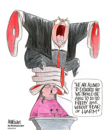 The hypocrisy of  Sarah