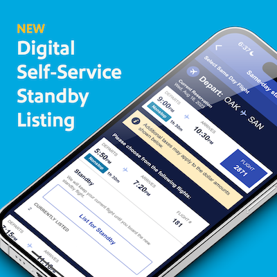 Digital Self-Service Standby Listing
