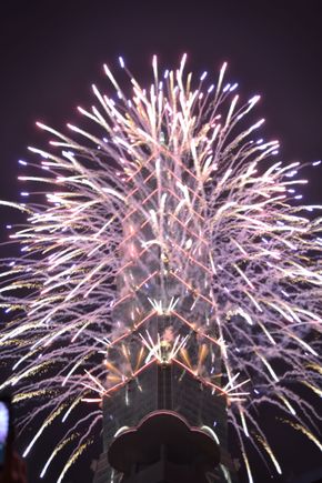 May get a neck cramp after the firework show.