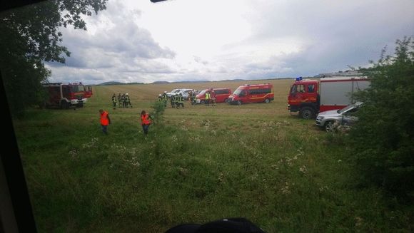 German Red Cross frequently checked for our well-beings and provided us some refreshments