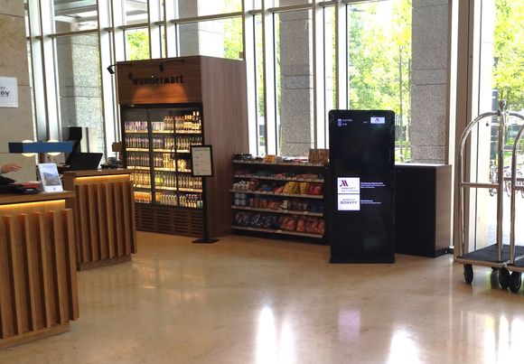 Lobby with reception area