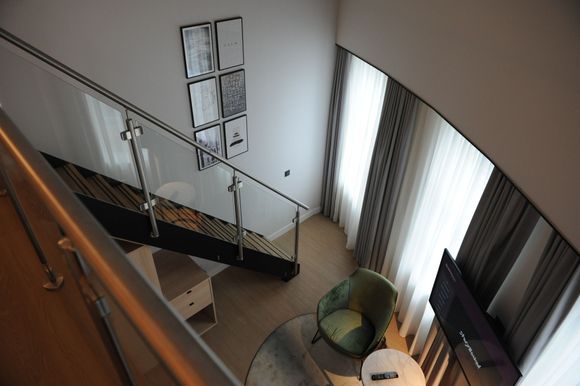It looks like, and felt like, a long way down!