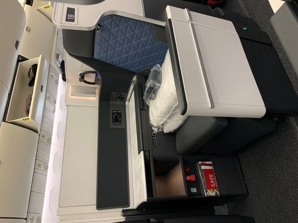 Full view of seat 1B