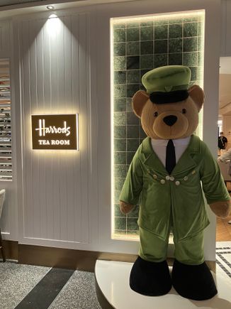 There are other bears in the terminal less creepy and more cute…