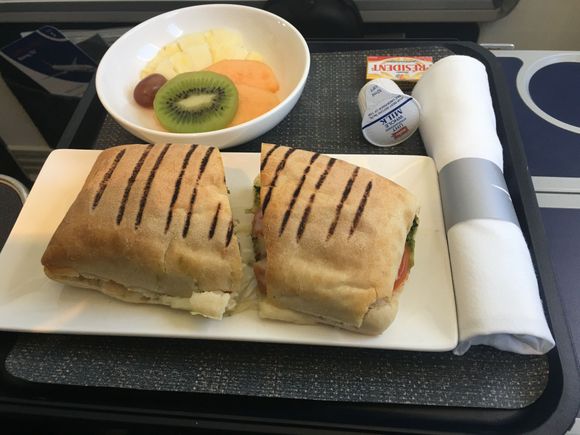 Easter Sunday brunch, FRA-LHR 