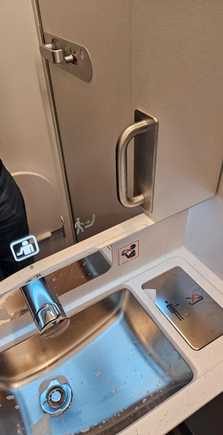 The CE Toilet Mirror hasn't been smashed yet! 