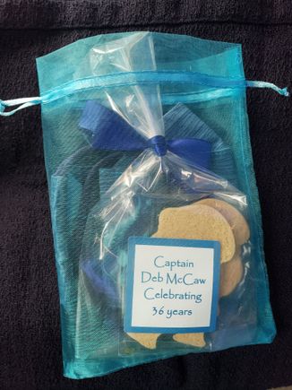 Gift bags for the crew (and me!)